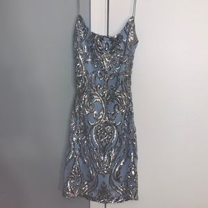 Design sequins party dress